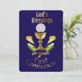 God's Blessing on your First Holy Communion. シーズンカード (スタンド正面)