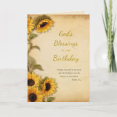 God's Blessings on Your Birthday Orthodox  カード (正面)