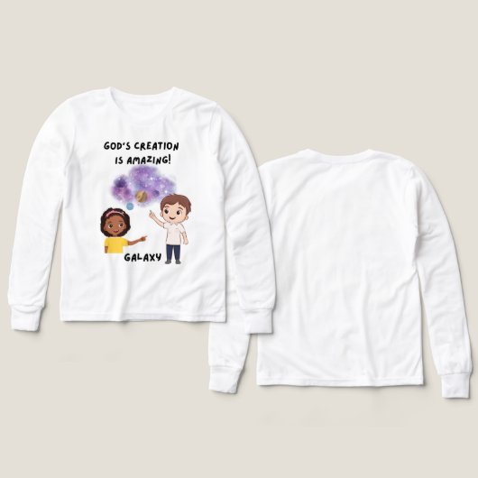 God's creation galaxy (デザイン 正面＆背面)