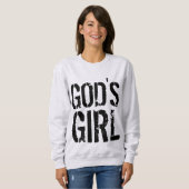 GOD'S GIRLクリスチャンTシャツ スウェットシャツ (正面フル)