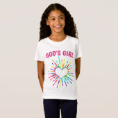 GOD'S GIRL CHRISTIAN GIRLS Tシャツ (正面フル)
