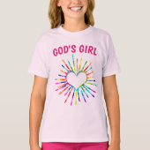 GOD'S GIRL CHRISTIAN GIRLS Tシャツ (正面)