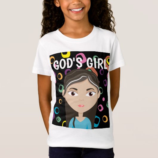 GOD'S GIRL CHRISTIAN GIRLS Tシャツ (正面)