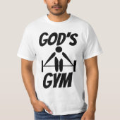 GOD'S GYMクリスチャンTシャツ Tシャツ (正面)