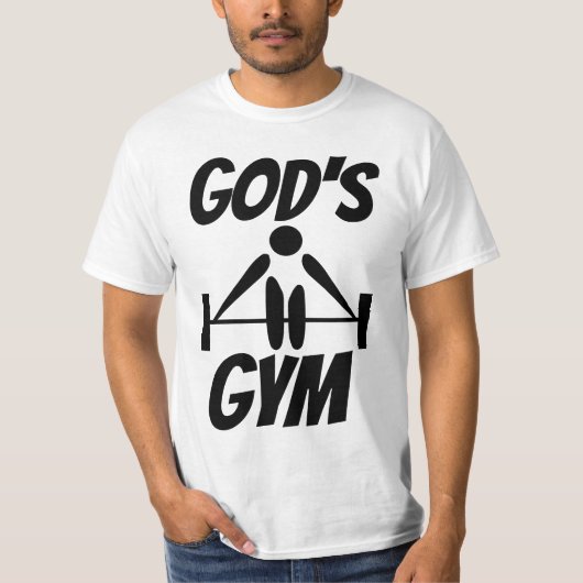 GOD'S GYMクリスチャンTシャツ Tシャツ (正面)