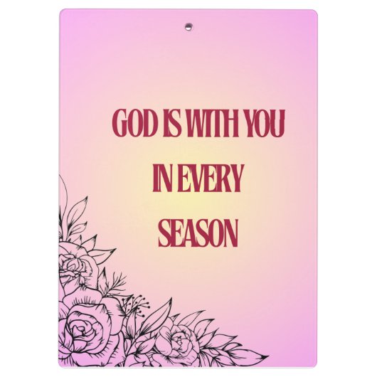 God's Help Daily  Up Deuteronomy 32 Clipboard クリップボード (裏面)