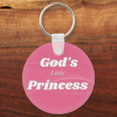God's little princess key chain キーホルダー (正面)