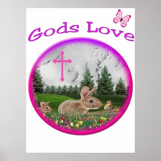 gods Love ポスター (正面)