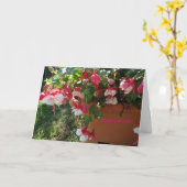 God's Love, Fuschia Flower カード (黄色い花)