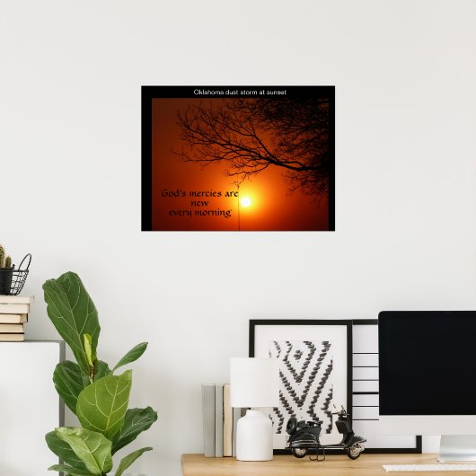 God's mercies - poster ポスター (ホームオフィス)