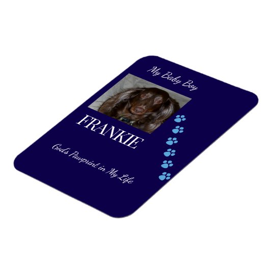 God's Pawprint Keepsake マグネット (左側)