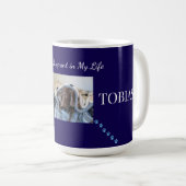 God's Pawprint Pet Tribute コーヒーマグカップ (正面右)