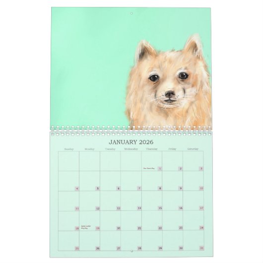 God's Peace Calendar  カレンダー (1月 2026)