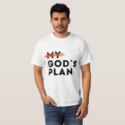 God's Plan Tシャツ (正面フル)