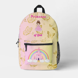 God's princess editions girls プリントバックパック