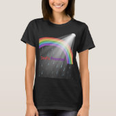 God's Promise Rainbow T-Shirt Tシャツ (正面)