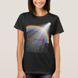 God's Promise Rainbow T-Shirt Tシャツ
