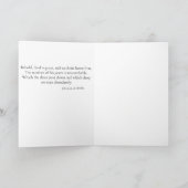 God's Provision: Psalm 104:10-11 カード (内部)