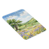 God's Provision: Psalm 104:10-11 マグネット (右側)