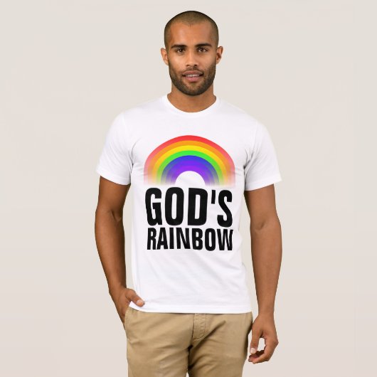 GOD'S RAINBOW CHRISTIAN Tシャツ (正面フル)