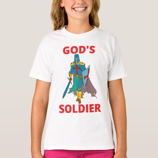 God's Soldier In Arms Tシャツ (正面)
