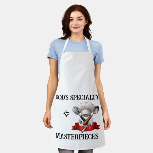 God's Specialty Apron エプロン (着用した状態)