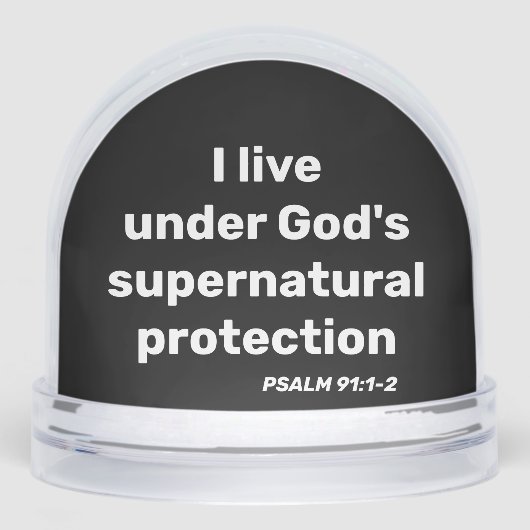 God's supernatural protection Psalm 91: 1-2 bible (正面)