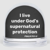 God's supernatural protection Psalm 91: 1-2 bible (裏面)