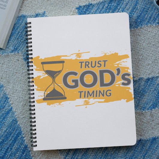 GOD's Timing Faithノートを信頼する ノートブック