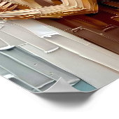 God's Whisper, Christian Art, Digital Jesus Portra ポスター (角)