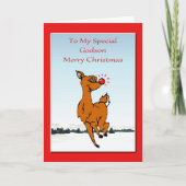 Godsonのためのクリスマスカード シーズンカード (正面)