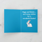 Godsonのイースターのウサギ シーズンカード (内部)