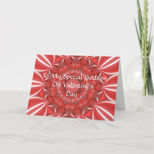 Godsonカードのためのバレンタイン シーズンカード (正面)