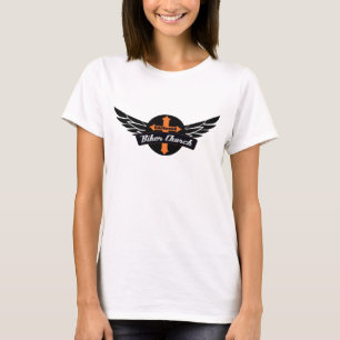 GodSpeedのバイクもしくは自転車に乗る人教会 Tシャツ