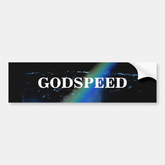 GODSPEED バンパーステッカー (正面)