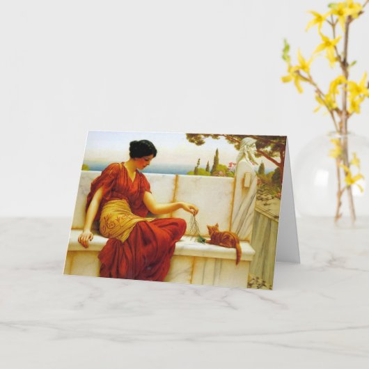 Godwardの悩ま カード (黄色い花)