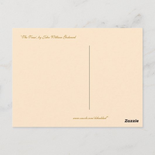 Godwardの悩ま ポストカード (裏面)