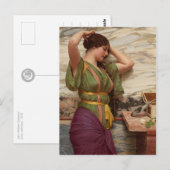 Godward A fair reflection CC0626ポストカード ポストカード (正面/裏面)