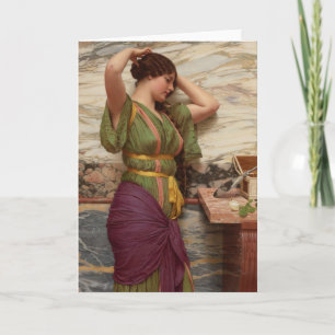 Godward A fair reflection CC0630アートグリーティングカード カード