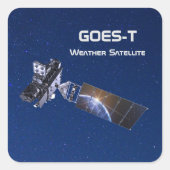 GOES-T気象衛星 スクエアシール (正面)