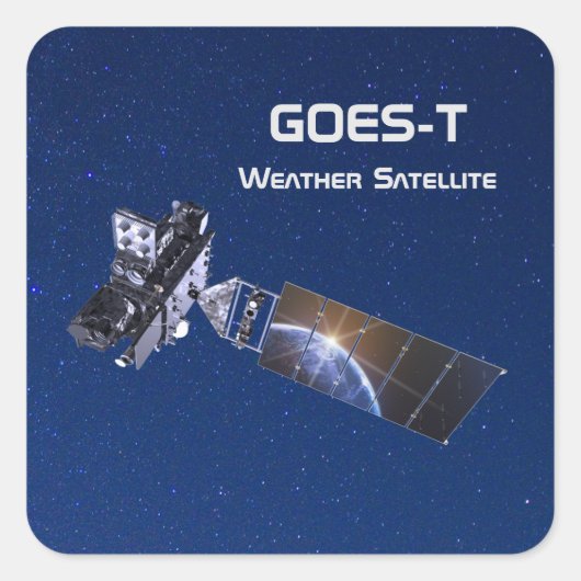 GOES-T気象衛星 スクエアシール (正面)