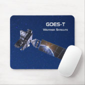 GOES-T気象衛星 マウスパッド (マウス)