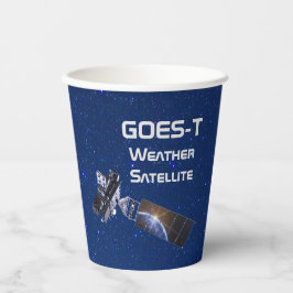 GOES-T気象衛星 紙コップ