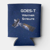 GOES-T気象衛星 缶クーラー (正面)