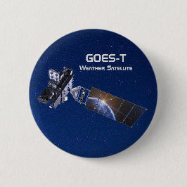 GOES-T気象衛星 缶バッジ