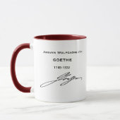GoetheのポートレートのマグMug* マグカップ (左)