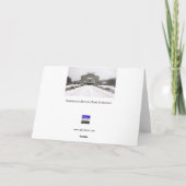 Goetheanum, Dornach，バーゼル，スイス シーズンカード (裏面)