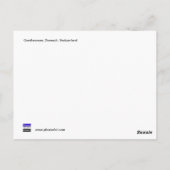 Goetheanum, Dornach,バーゼル,スイス ポストカード (裏面)