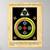 GOETIA the SORCERORS TRIANGLE ポスター (正面)