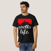 Goetta Life Cincinnati Skyline おもしろい Cincinnati Fo Tシャツ (正面フル)